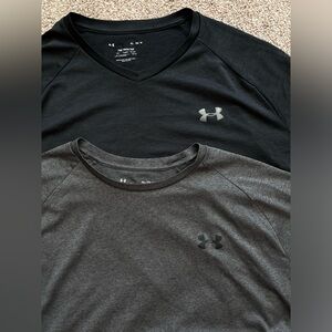 Lot2 Under Armour Tech Tee Shirt Mens XL Extra Large Camiseta Loose
Pre owned